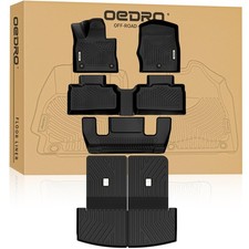 OEDRO Upgraded Floor Mats for Ford Explorer 6 Seats 2020 2025 2026, Custom