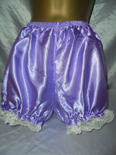 Womens LUX silky SATIN bloomers 22 to 40 " w cd/tv bnwot FREE POST