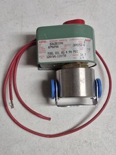 Used ASCO 8262B230v SOLENOID VALVE 1/4 PIPE" 2-WAY Fuel Oil 2 120v 60 Hz