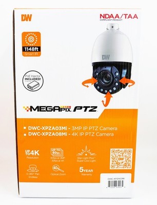 Digital Watchdog MEGApix Ai PTZ 3 MP IP Outdoor Security Camera - DWC XPZA03Mi