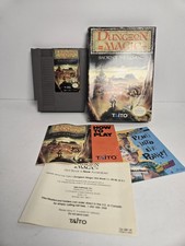 Dungeon Magic NES Nintendo Complete CIB! Authentic! 