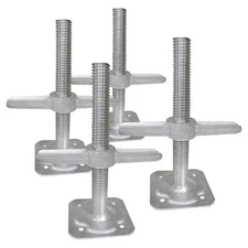 12 In.Leveling Jacks In Galvanized Steel, Safety Equipment For Baker Style Const