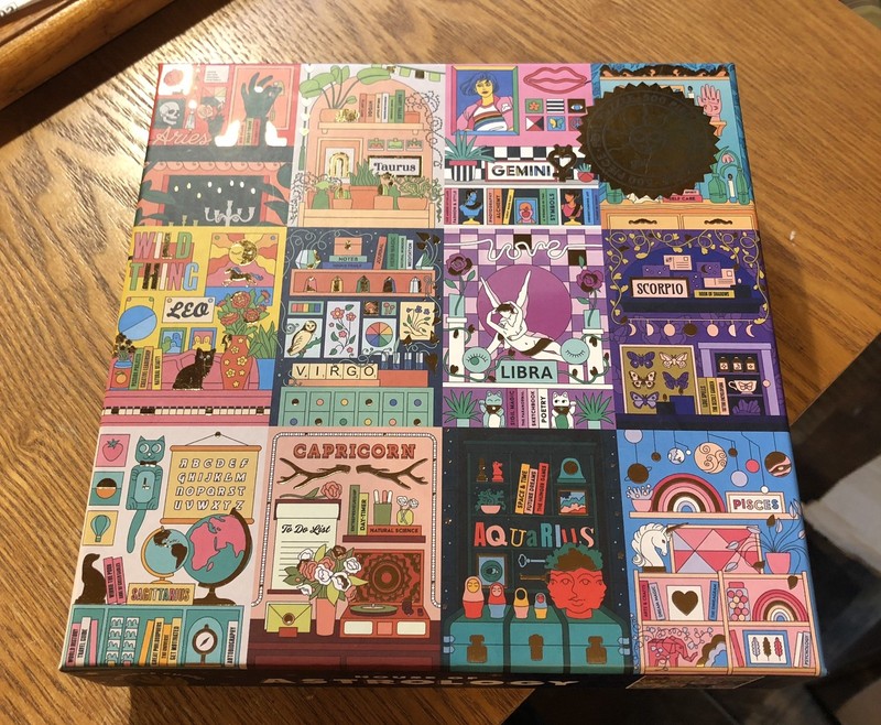 Vintage Galison Picture Puzzle Complete Name ( House Of Astrology )