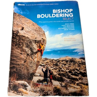 BISHOP BOULDERING A.Anderson McKenzie Long PB 2016 **GOOD**