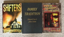 Lot of 3 Edward Lee - Shifters, Family Tradition, Portrait of the Psychopath