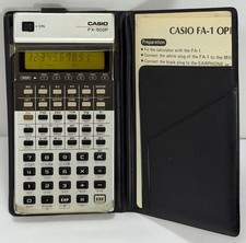 Vintage Casio FX-502P Programming Calculator ...