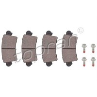 Topran BremsbeläGe Hinten FüR Opel Movano Pritsche/Fahrgestell Nissan