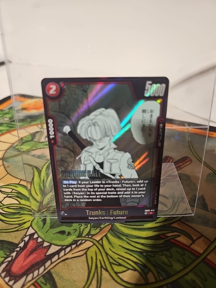 Dragon Ball Super Fusion World Manga Booster 02 - Trunks : Future