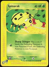 Spinarak (111) 111/147 Common Aquapolis MP Pokemon on eBay