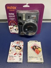 Fujifilm Instax Mini 41 Instant Film Camera w/ 2x instant films