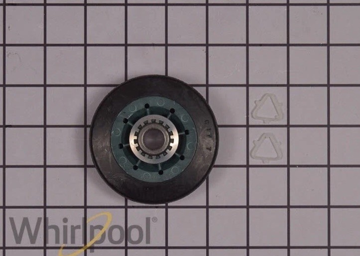 New Genuine OEM Whirlpool Dryer Drum Support Roller WPW10314173