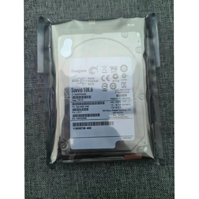 EMC 005049951 005049295 V3-2S10-900 V4-2S10-900 VNX 900G 2.5 Hard Disk Drives - Image 2 of 3