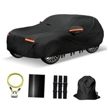 30 Layers SUV Car Cover for Automobiles All Weather Fit SUV 171"-180" Black