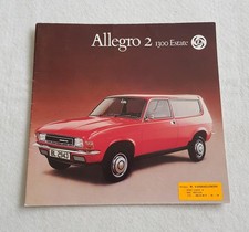 AUSTIN ALLEGRO 2 1300 ESTATE Car Sales Brochure c1976 DUTCH TEXT #LI56