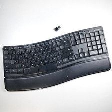 Microsoft Sculpt Comfort Wireless Ergonomic Keyboard With USB Receiver Black