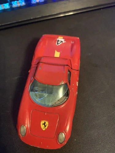 Corgi toys #314 FERRARI BERLINETTA 250 LE MANS red 1/43 diecast DAMAGED AS IS