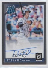 2018 Panini Donruss Optic Rated Rookie Signatures Tyler Wade #RRS-TW Auto 0it8