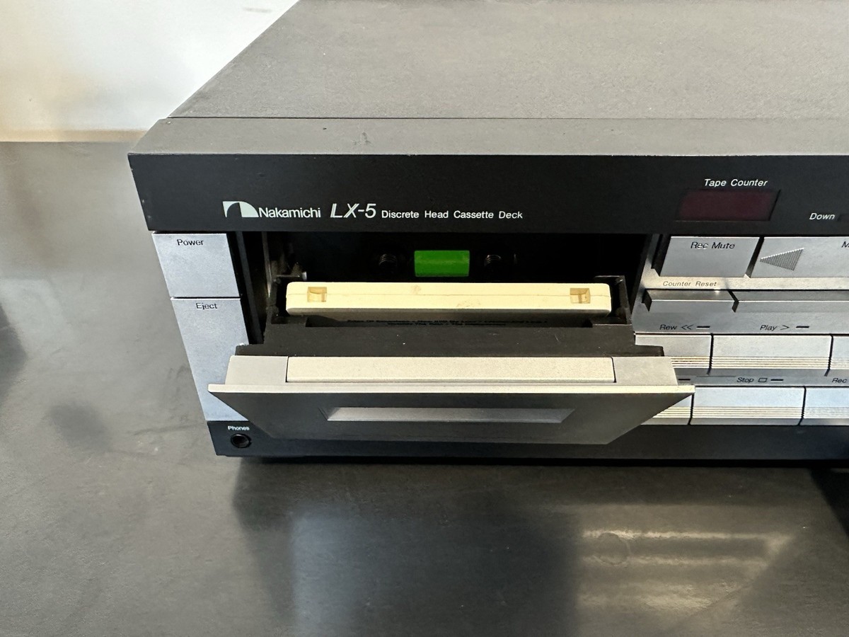 ★☆【希少】Nakamichi　LX-5 カセットデッキ Nakamichi LX-5 Discrete Head Cassette Deck Serviced | eBay