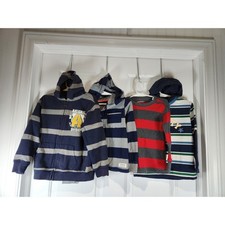 Boy's Sz 5 XS Clothing LOT of 4 Long Sleeved Shirts Sweatshirt