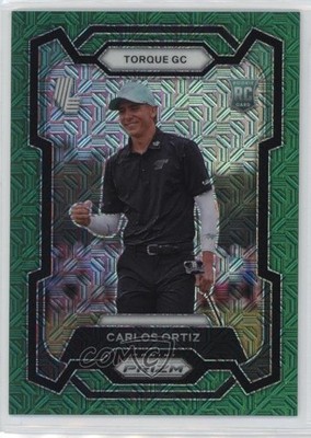 2024 Panini Prizm LIV Golf Green Mojo Prizm 17/54 Carlos Ortiz #1 u6m