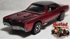 Hot Wheels Redlines Custom Eldorado, Red, 1968 Sweet 16, USA, Pls READ