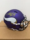 Adrian Peterson Minnesota Vikings Signed Full Size NFL Replica Helmet BAS WIT