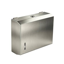 Stainless Steel Tissue Dispenser Lockable Wall Tissue Dispenser Commercial