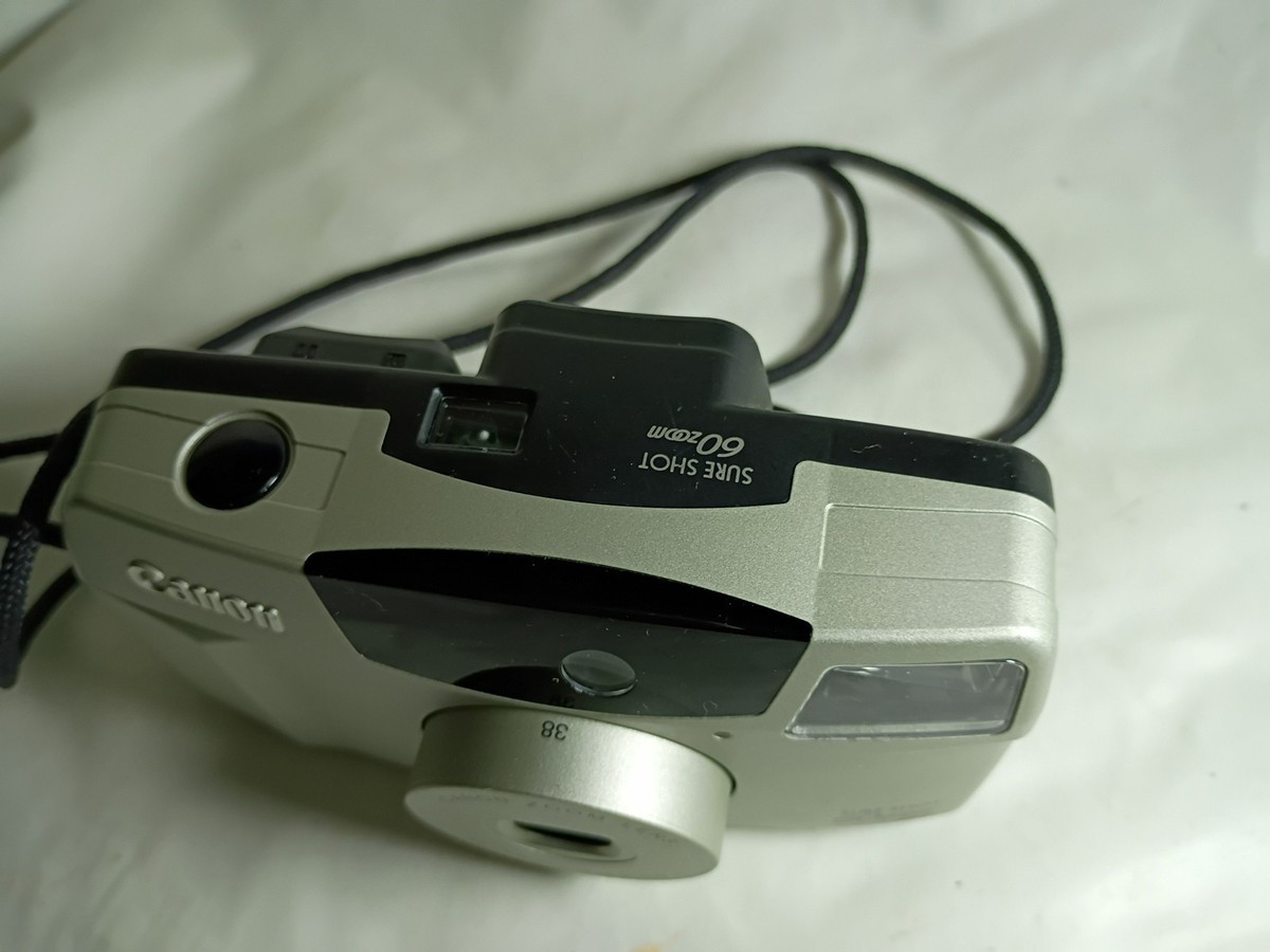 Canon Sure Shot 60 35mm Point & Shoot Film Camera for sale online