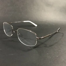 Cutter & Buck Eyeglasses Frames INVERNESS GUN Gray Rectangular 53-19-145