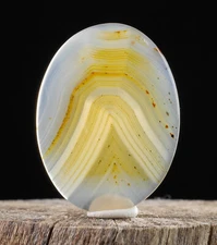 IRIS AGATE Crystal Cabochon - Oval - Gemstones, Jewelry Making, Stones, 37861