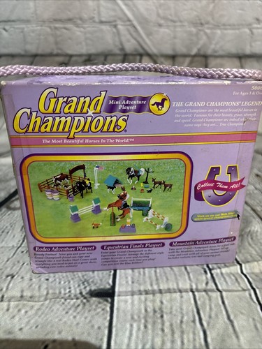 Grand Champions Spielset Mountain Adventure Camping Magic Mini Pferd LESEN - Bild 5 von 8