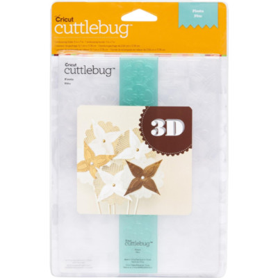 Cricut Fiesta 3D Embossing Folder & Border Set 5 ×7    Cuttlebug Compatible