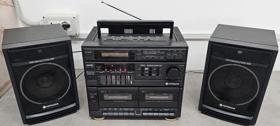 Stereo Boombox Hitachi MS-W600E