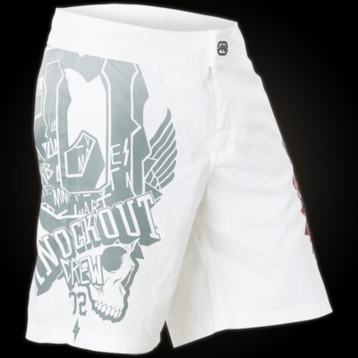 Ecko Unltd Amped Up Fight Shorts - MMA UFC | Brand New | White