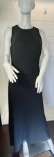 Kelly Graham Vintage Maxi Sheer Overlay Womens 10 Black Victorian Goth