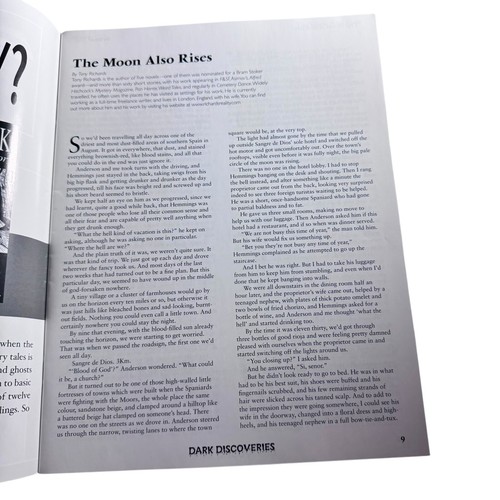 Dark Discoveries #9, Winter 2007, interviews w/Brian Hodge, John Maclay, Wright - Picture 6 of 9