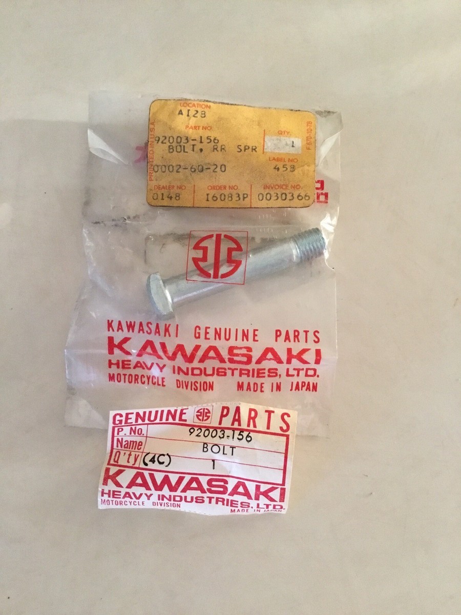 Kawasaki Oem Kz Sprocket Bolt 92003-156 | eBay