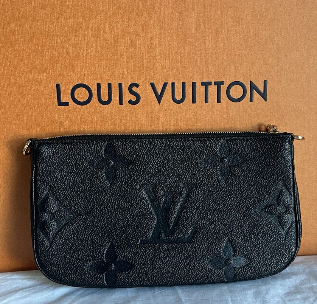Louis Vuitton Multi Pochette Accessories Empriente Black Large