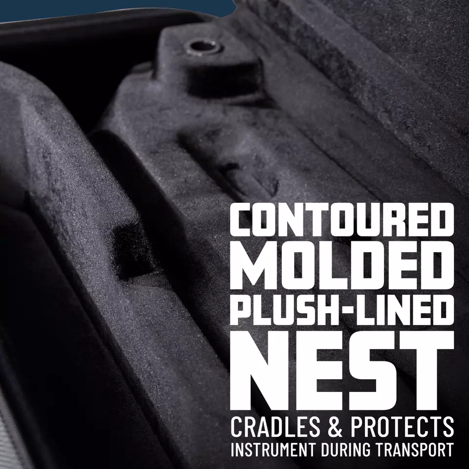 Gator Cases Adagio Series Lightweight Case for Single/Double French Horn - Image 4 of 4