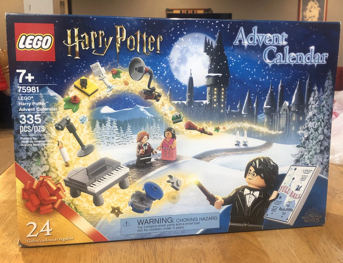 Lego Harry Potter Christmas Advent Calendar 75981 Yule Ball Toy Set Discontinued