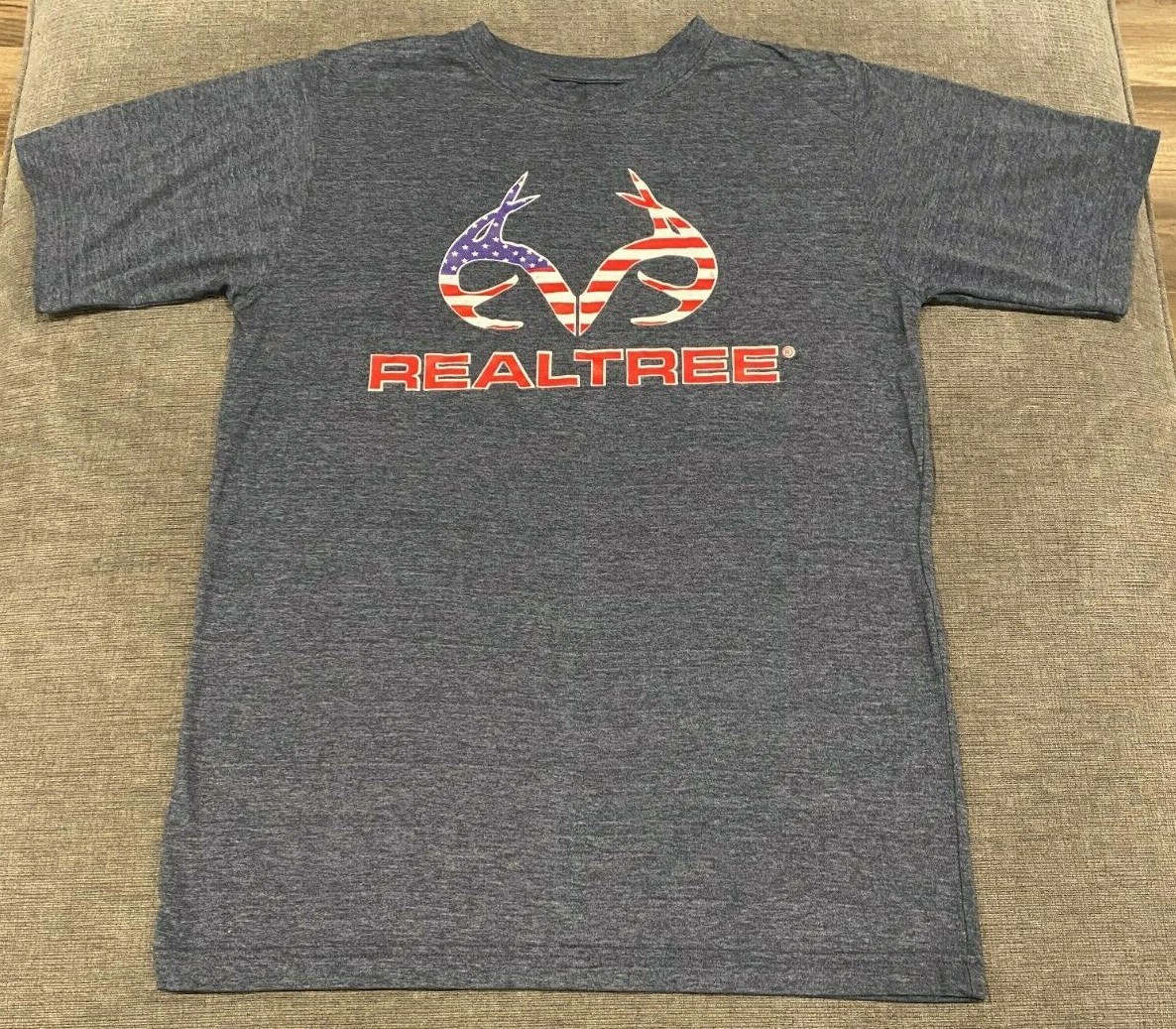 Débardeur Realtree Drapeau Américain - Taille L - Patriotique Chasse - Neuf Sans étiquette