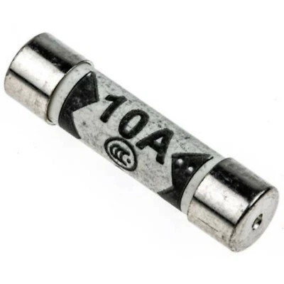 10 AMP CERAMIC FUSE BS1362 DOMESTIC HOUSEHOLD MAINS PLUG CARTRIDGE FUSE