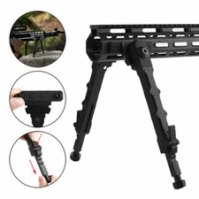 7.5" - 9" Rifle Bipod Lightweight Adjustable for M-LOK Rail Hunting【us stock】