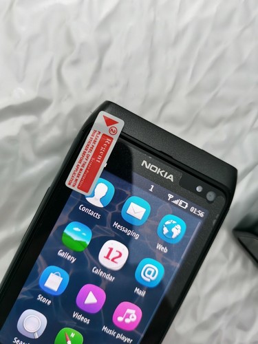 Nokia N8 Original Unlocked 12MP WIFI Bluetooth FM Radio 16GB Mobile Phone - Afbeelding 14 van 24
