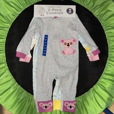 Koala Baby 3-pack coverall size 12m