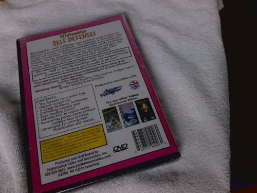 NEW DVD Whitewater Self Defense for PADDLERS Safety Instructional Video PADDLING - Picture 2 of 3