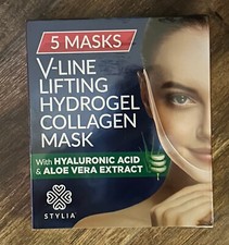5 Pack V-line Lifting Hydrogel Collagen Hyalu...