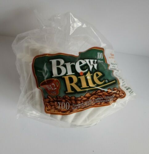 Filtri Caffè Brew Rite – Confezione Da 700 – Formato Cestello Per 8-12 Tazze – Base 8,5 Cm - 3