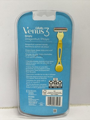 Gillette Venus Simply3 Dragonfruit Women s Disposable Razors 4  