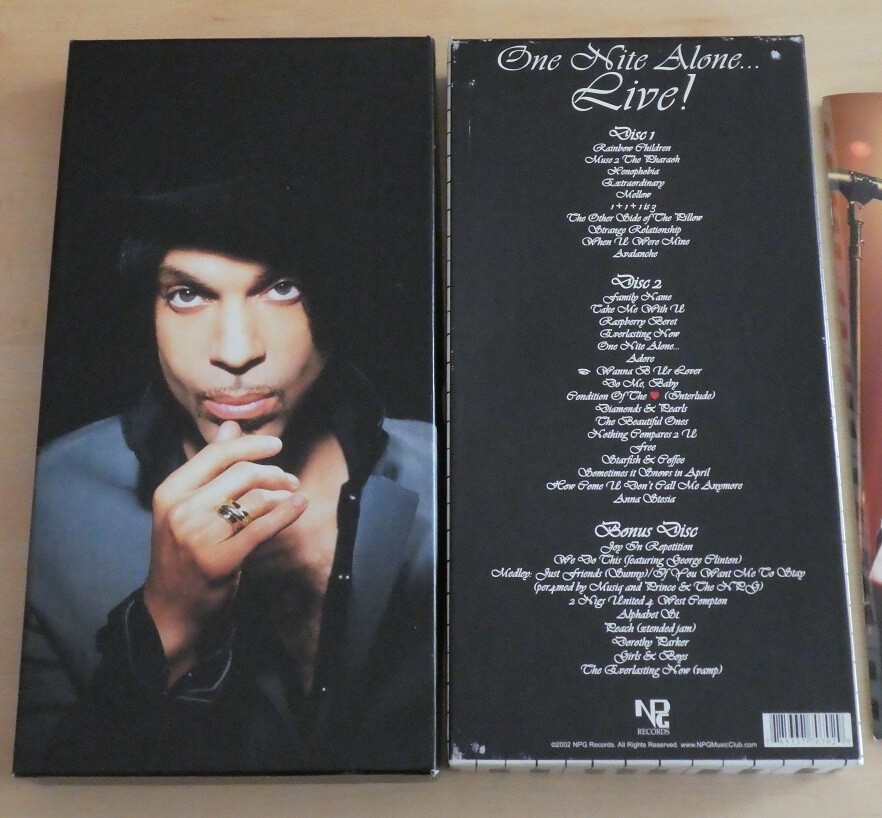 洋楽 Prince One Nite Alone Live Box One Nite Alone Live! - Wikipedia